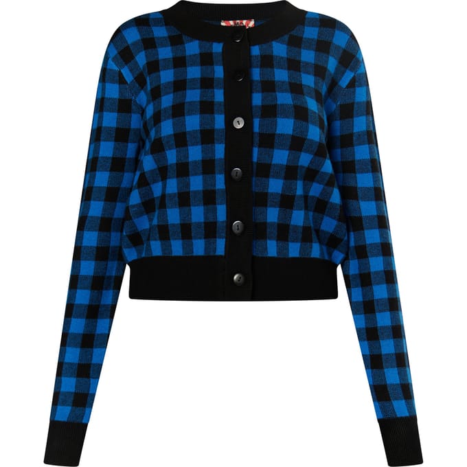 Mymo Vest Dames Zwart-Blauw