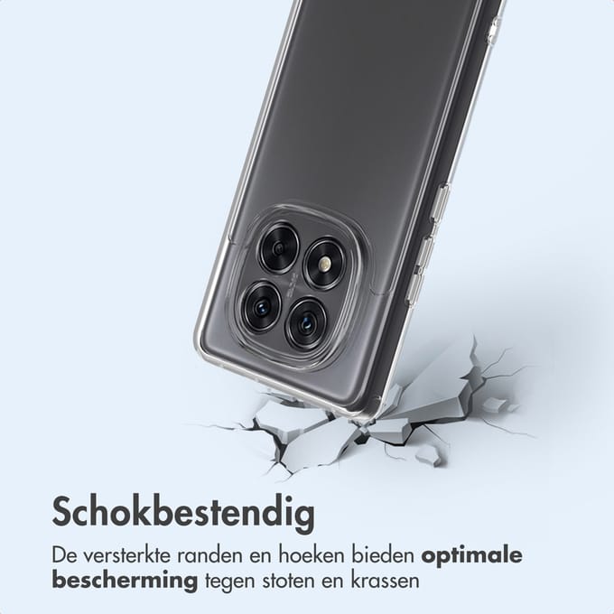 imoshion Doorzichtig Hoesje - Geschikt voor Xiaomi Redmi Note 14 Pro Plus 5G - Stevige Transparante Backcover met Verstevigde Hoeken en Krasbestendige Achterkant