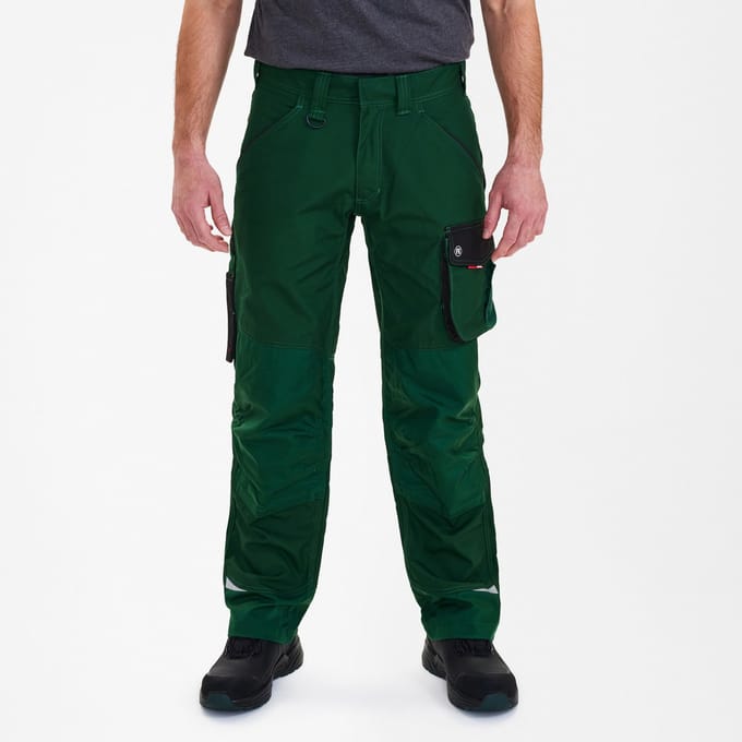 Engel Galaxy werkbroek 2810-254 - Green / Black - 50
