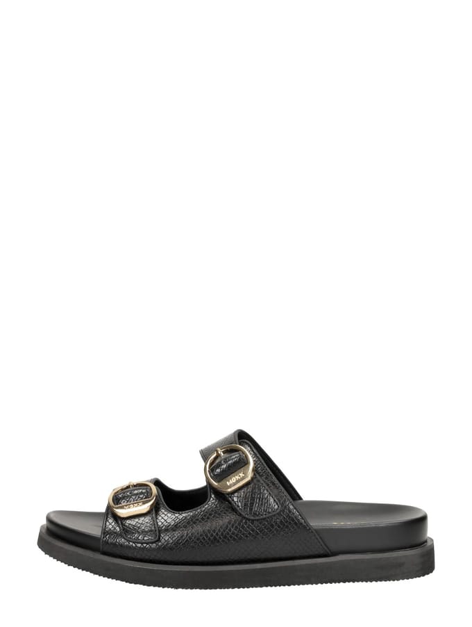 Mexx Nirken Slippers - Dames - Zwart - Maat 38