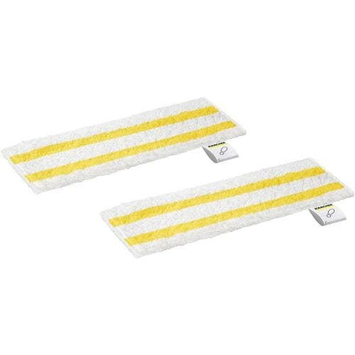 Kärcher vloerdoeken EasyFix voor stoomreinigers - 2 stuks - Microvezel - Klittenbandbevestiging