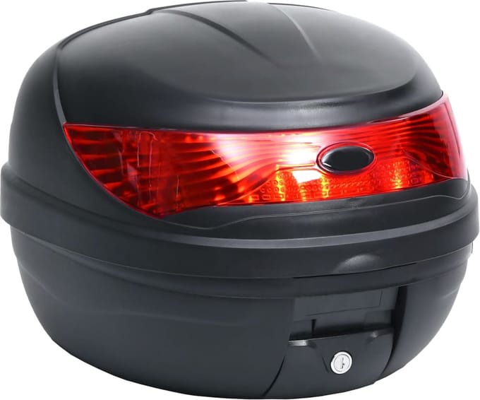 vidaXL - Topkoffer - voor - motor - 35 - L - voor - 1 - helm