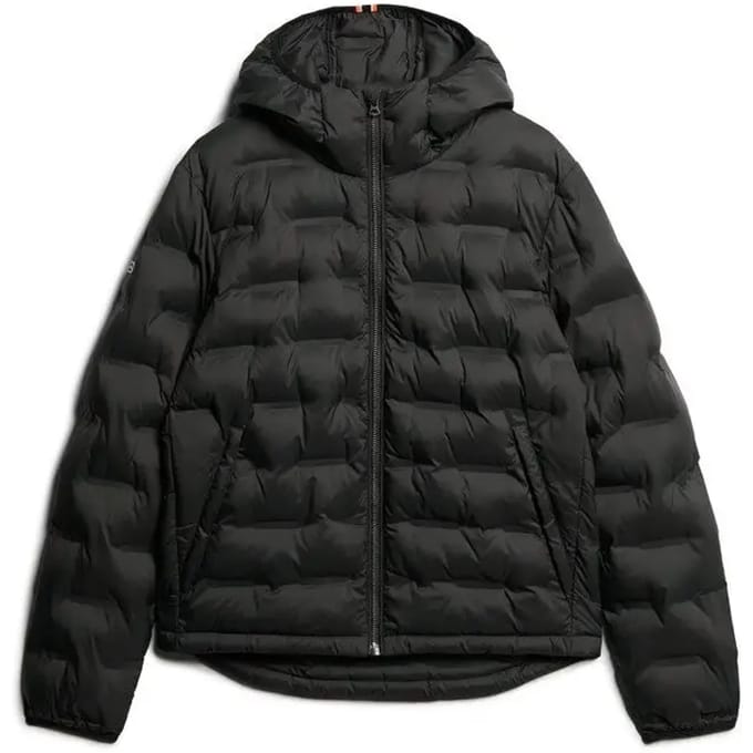 Superdry - Gewatteerde pufferjas met capuchon - Heren - Gewatteerde jassen