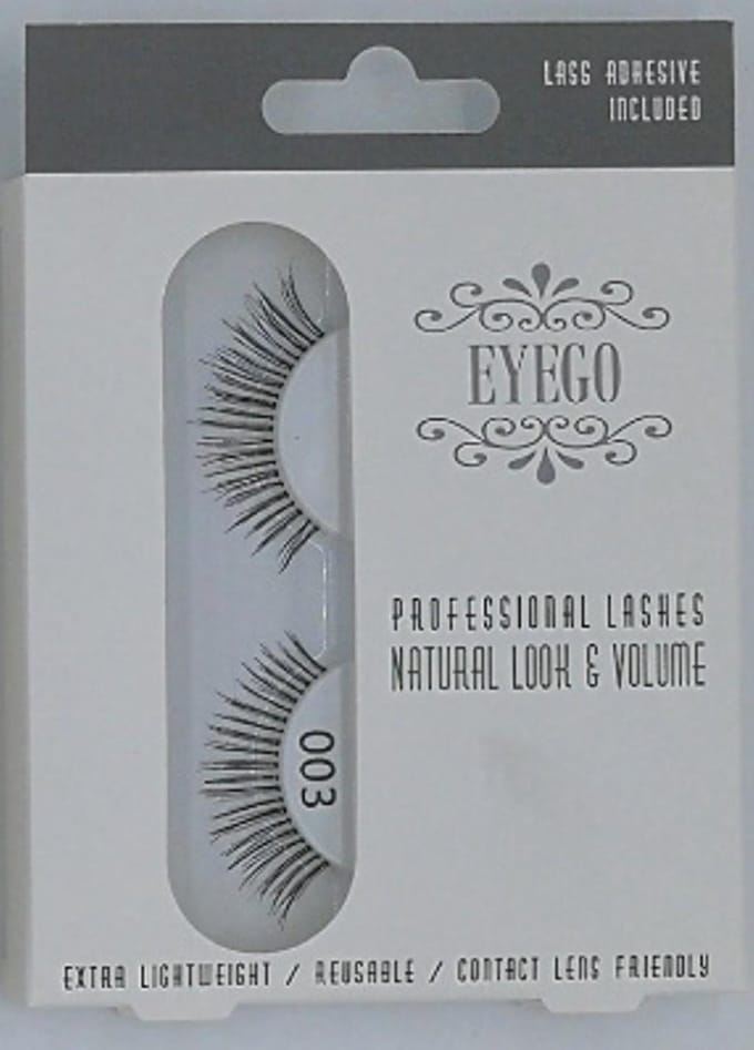 Eyegokunstwimpertopkwaliteitecht haarnatuurlijkincl. lijm