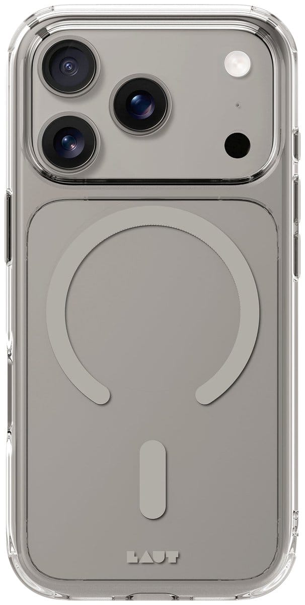 Laut Crystal Fluro iPhone 17 Pro Max, Clear Grey