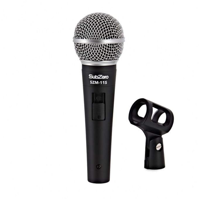 SubZero SZM-11S Dynamic Vocal Microphone with Switch