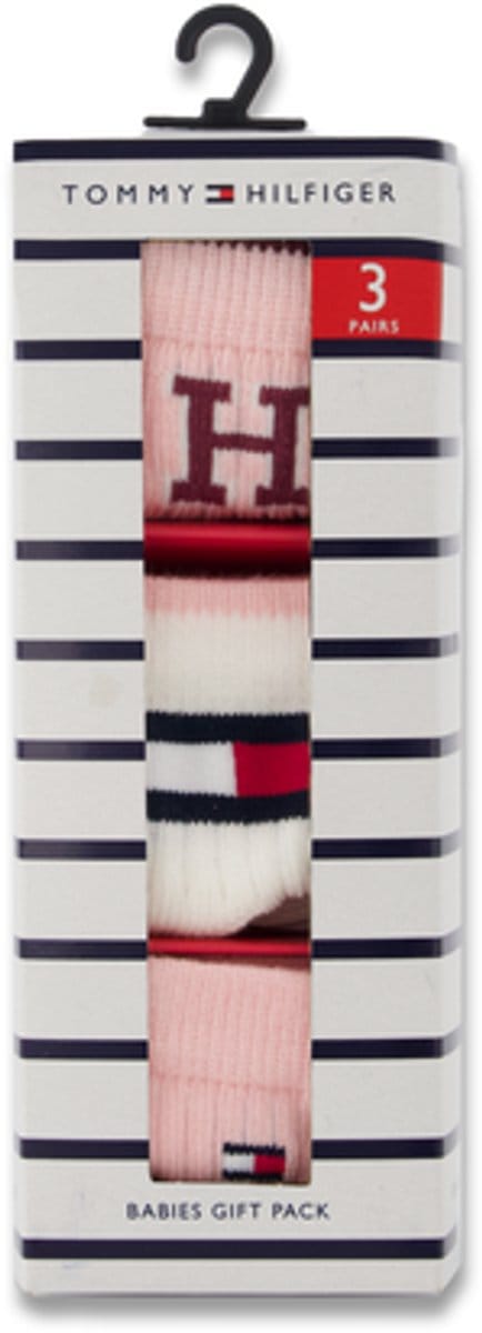 Tommy Hilfiger Giftset Babysokken Classic Soft Pink