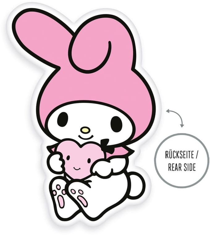Herding Sanrio Pillow My Melody Heart 36 cm Kussens