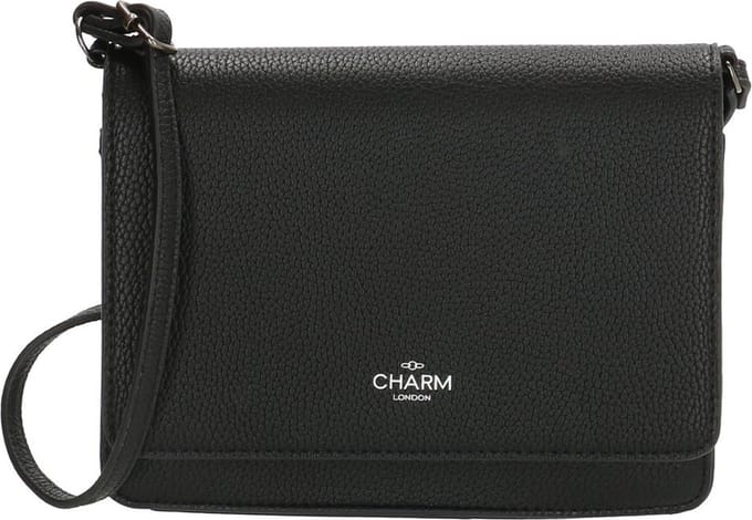 Charm London Stratford Schoudertas - Zwart