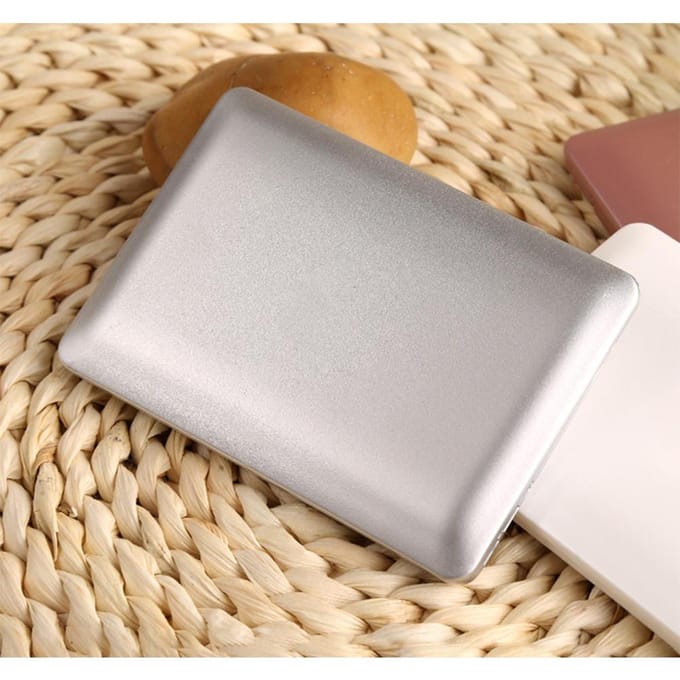 Mini miroir de poche pour ordinateur portable, miroir en verre pour ordinateur portable black