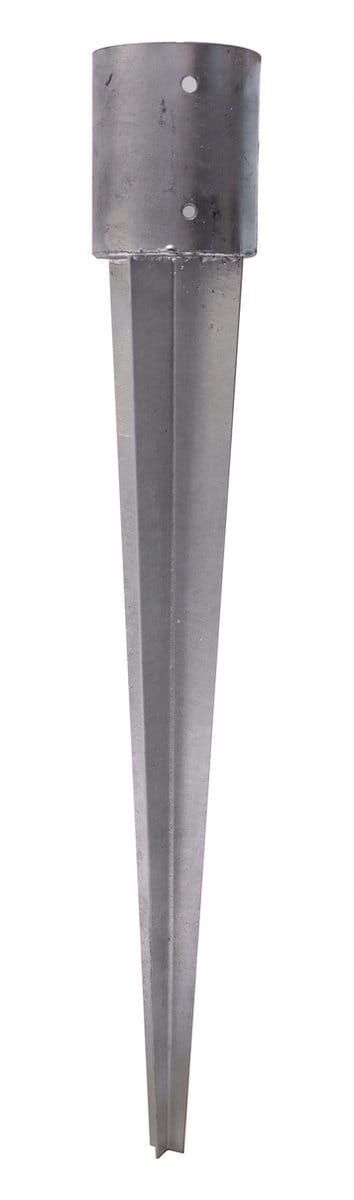 Wovar Ronde Paalhouder met punt Ø12.1 x 75 cm | Per Stuk