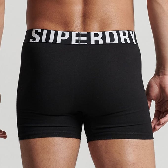 Superdry - Maat S Boxershorts 2-Pack Heren Onderbroek