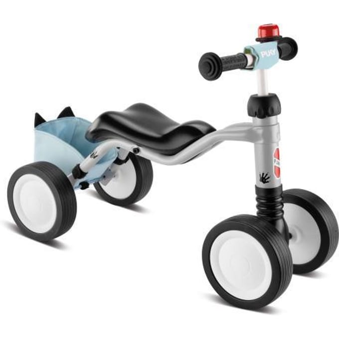 Puky loopfiets 3031 Wutsch Bundle grijs/lichtblauw Houten puzzels Loopauto's