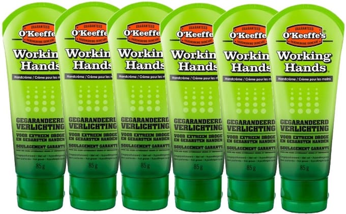 O'KEEFFE'S - Working Hands tube - 6 Pak - Voordeelverpakking