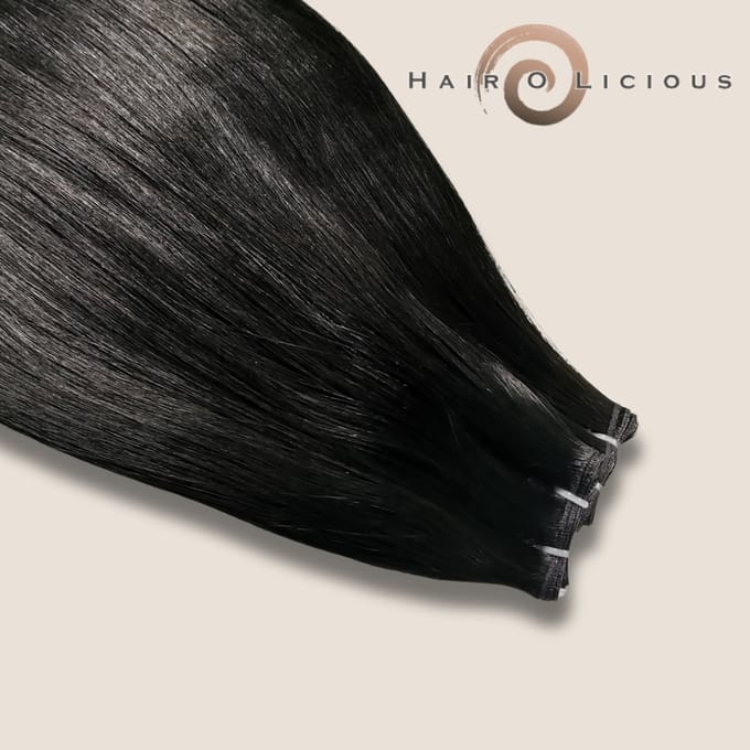 Genius Weft | Europees Haar | #1, Lengte-60cm/24", Gewicht-20 gram