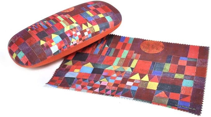 Fridolin hardcase brillenkoker met doekje - Paul Klee Castle & Sun