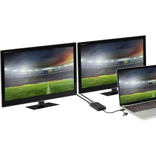 Renkforce USB-C 5Gbps Geschikt voor merk (dockingstation): Apple, Google, Microsoft RF-VDA-301
