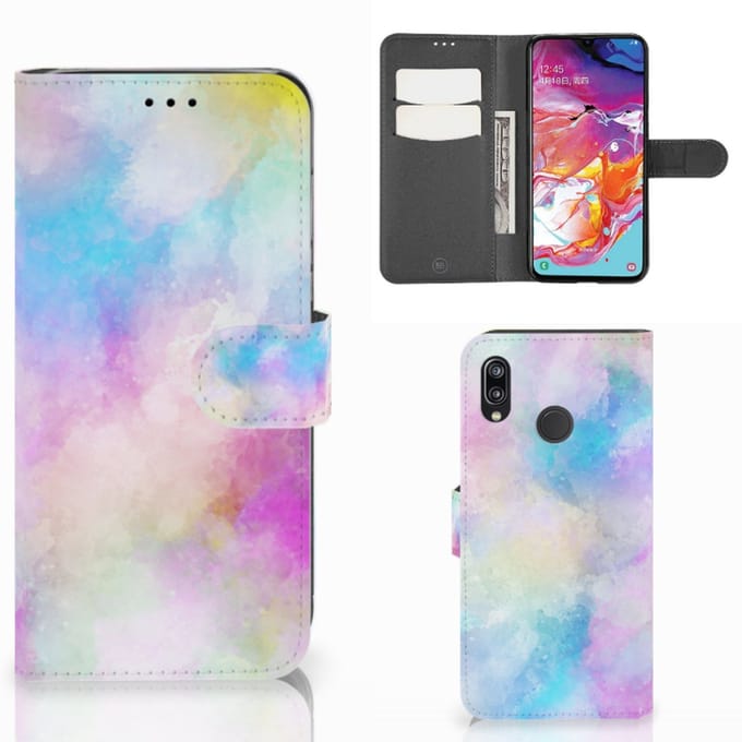 Hoesje Samsung Galaxy A70 Watercolor Light