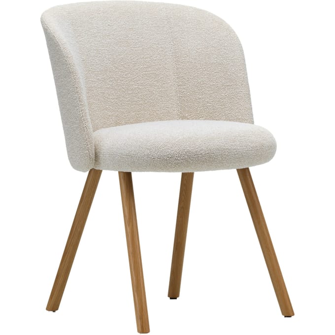 Vitra Mikado stoel eiken frame - ubia ivoor/parelmoer