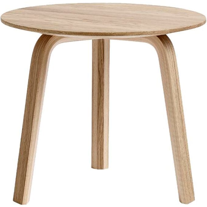 HAY - Bella Coffee Table Ø 45 x H 39 cm - eiken mat gelakt - beige