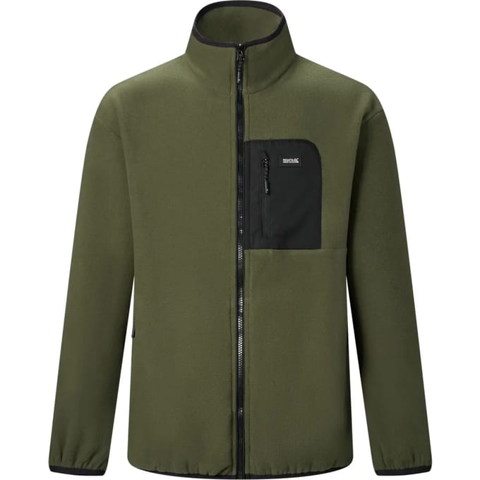 Regatta Frankie Fleece Met Volledige Rits Groen M Man