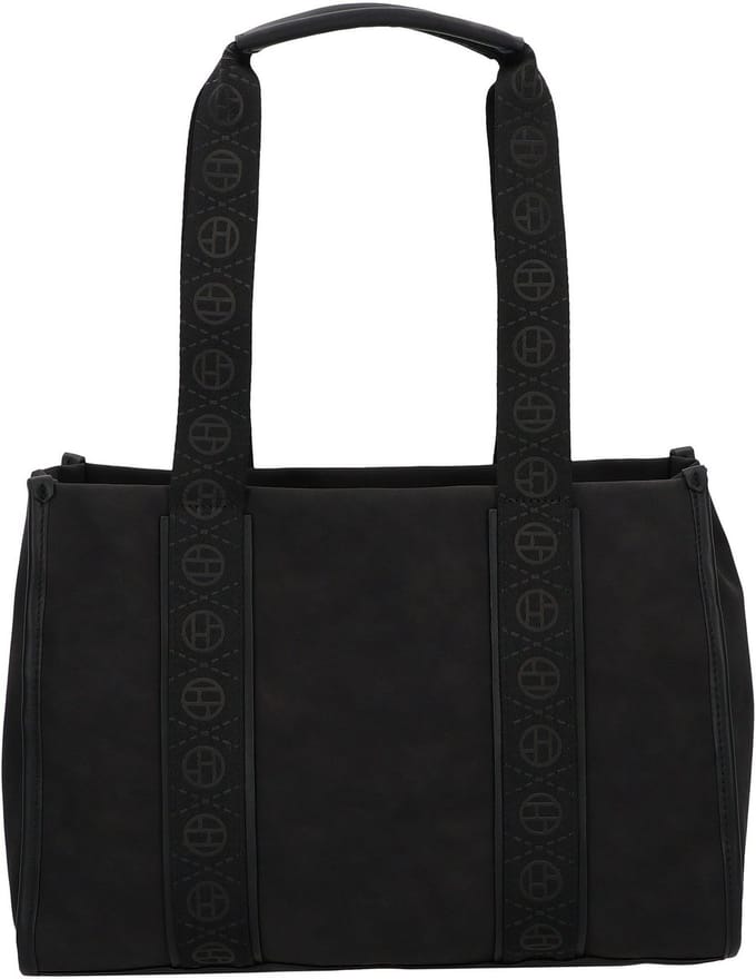 TOM TAILOR shopper schoudertas Yara Zip Shopper Black zwart