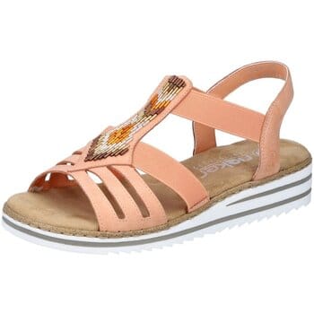 Sandalen met sleehak Rieker -