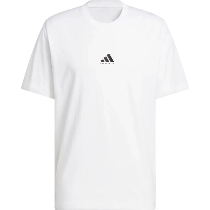 basketball T-shirt met opdruk adidas