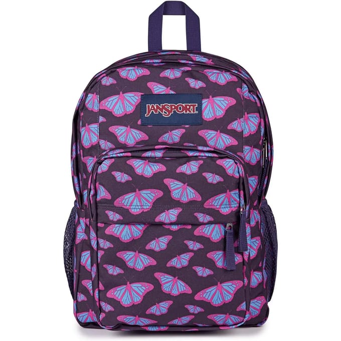 JanSport schoolrugzak rugzak Big Day Backpack Flutter by Purple donkerpaars