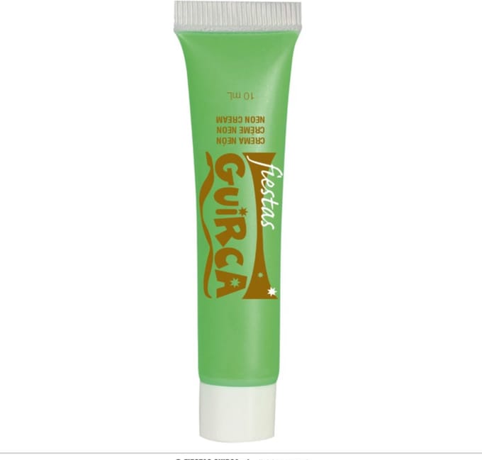 Fiestas Guirca - Neon Groene Make-up Tube 10 ml