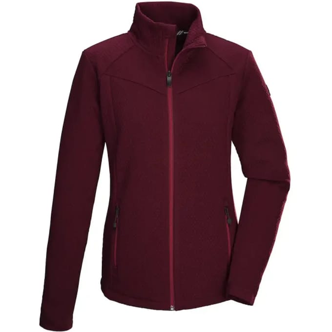 Killtec KOW 2 fleece vest dames rood - maat XL