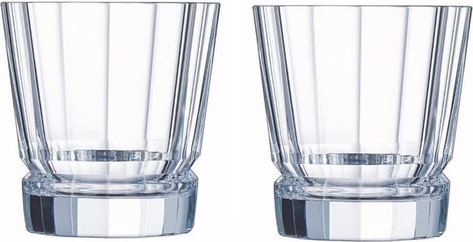 Cristal d'Arques Whiskey Glazen Macassar - 320 ml - 2 stuks