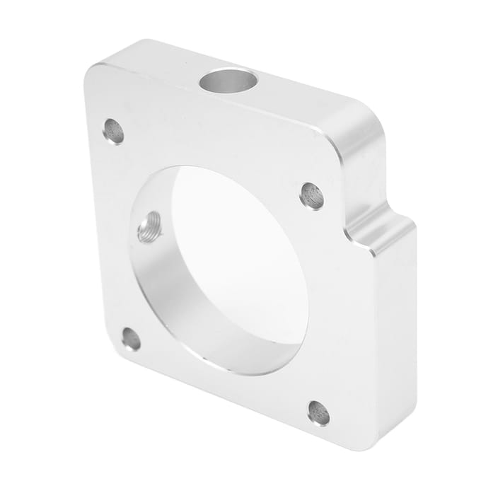 Gasklephuis Spacer 6061 Billet Aluminium Vervanging voor Subaru Impreza WRX Forester XT Drive By Wire Auto white