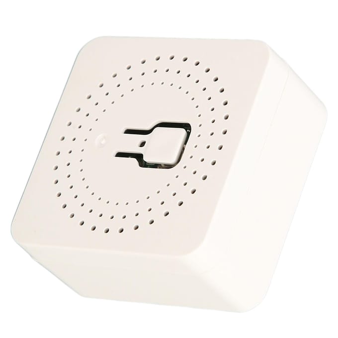 Mini module de relais intelligent avec fonction de synchronisation et de contrôle à distance par application pour TUYA AC100-240 V black