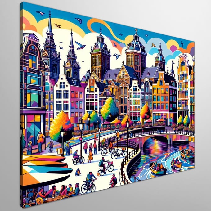 Kunstprint | Wanddecoratie | Canvas | 40 × 40 cm