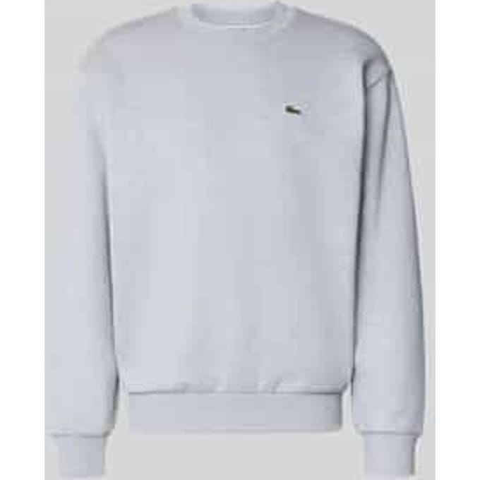 regular fit sweatshirt van katoenmix