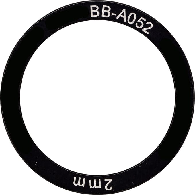 Elvedes trapas afstandsring 38 x 30 x 2,0 mm - aluminium (6 stuks)