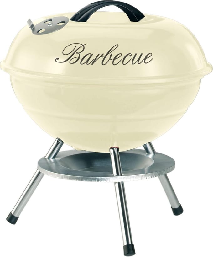 Garden Grill Kogelgrill Houtskoolbarbecue  ø 35 cm - Creme