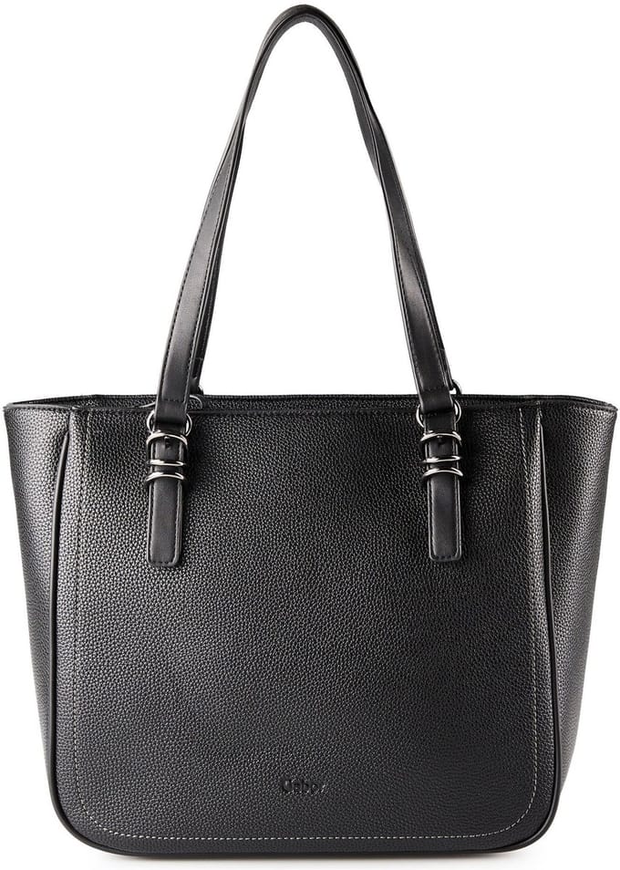Gabor schoudertas Galinna Zip Shopper Black zwart
