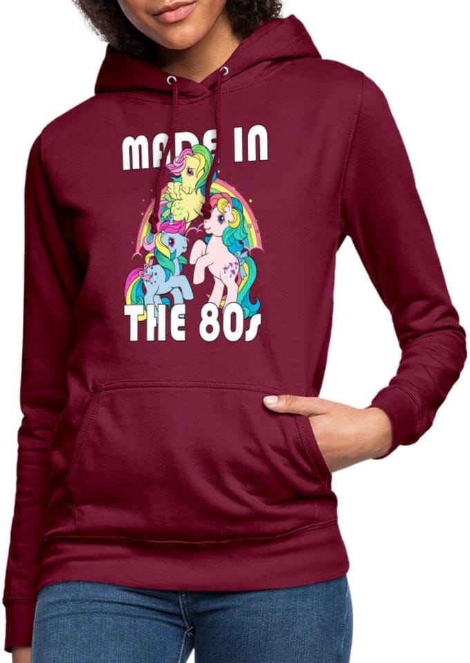 My Little Pony Retro Made In The 80's Hoodie Dames
