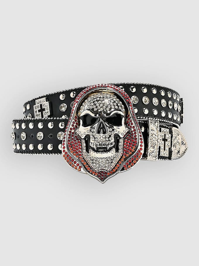 Broken Promises Shriek Rhinestone Riem patroon
