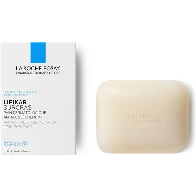 La Roche-Posay Lipikar Surgras Reinigend Wasstuk Tegen Uitdroging 150gr