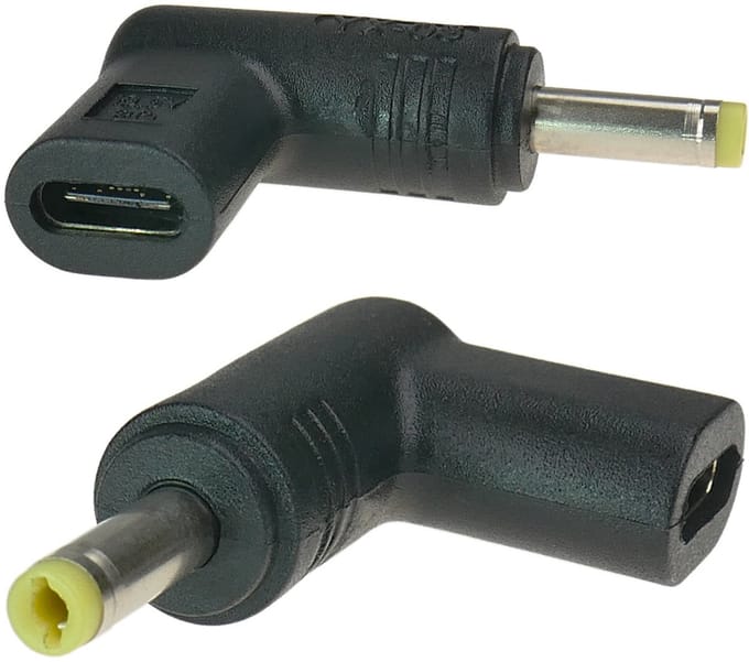 Polion - USB-C Adapter - 4,0x1,7mm - Voor HP Laptops