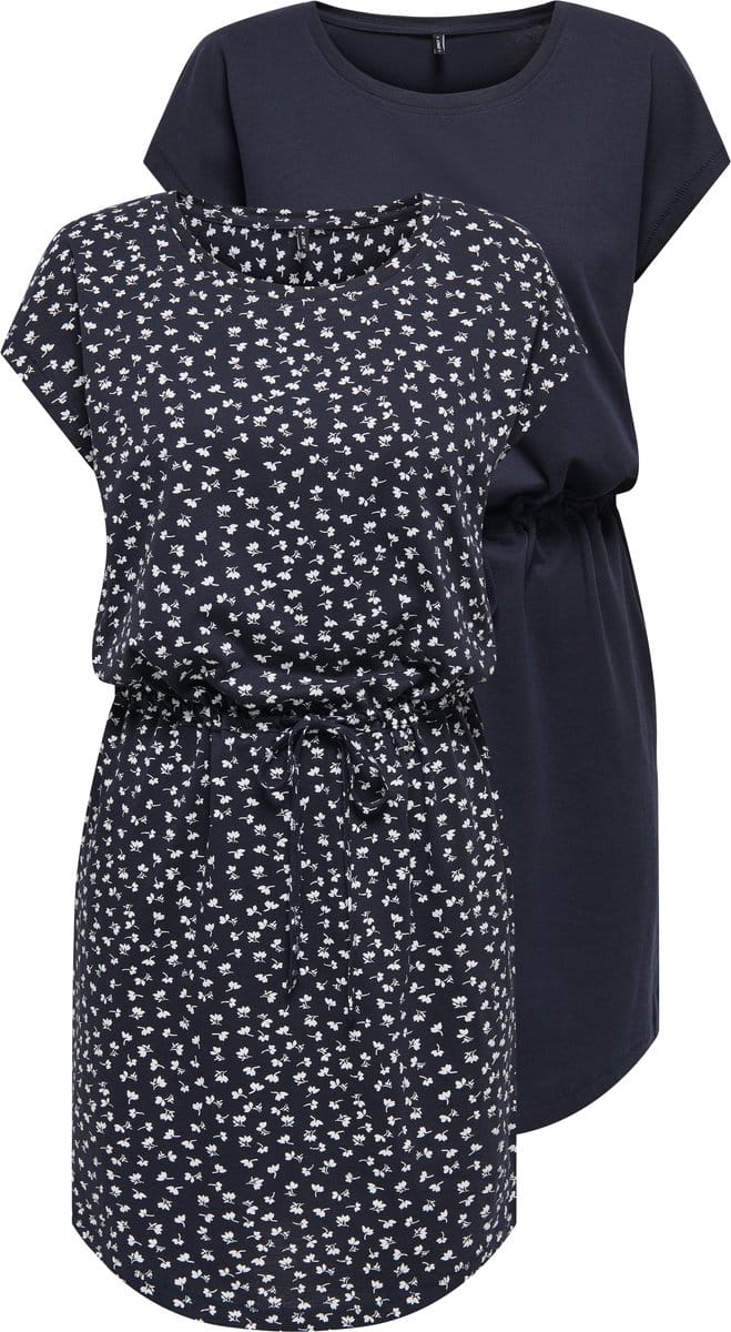 ONLY - ONLMAY LIFE S/S DRESS 2 PACK NEW JRS - Meisjes - Mini jurken