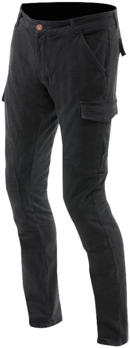 Dainese Cargo Slim Tapered Zwart Textiele Motorbroek - Broek