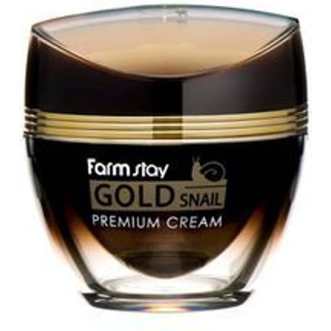 Farm Stay Gold Snail Crème Premium 50ml BOUTIQUE AUTHENTIQUE black