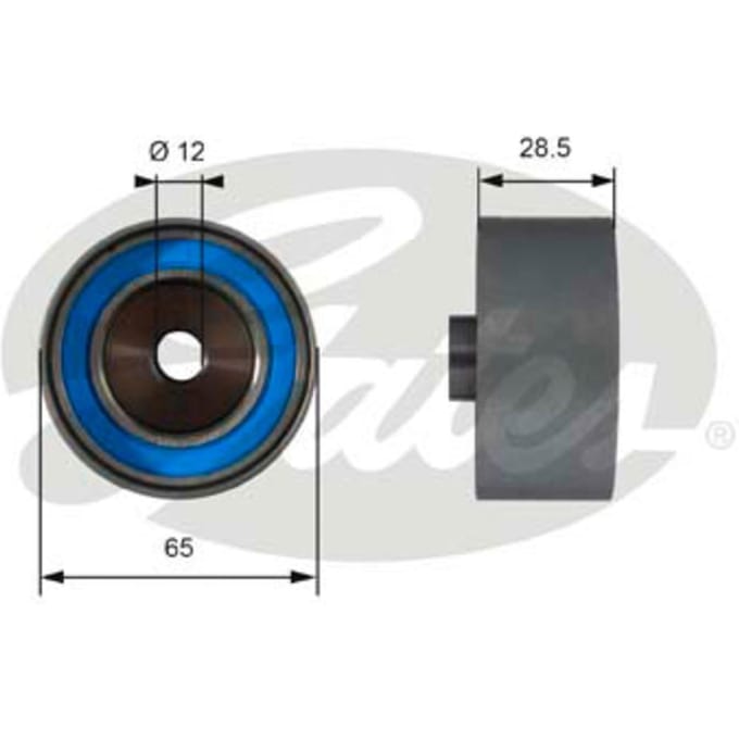Tandriemgeleiderpoelie  GATES GATT42081
