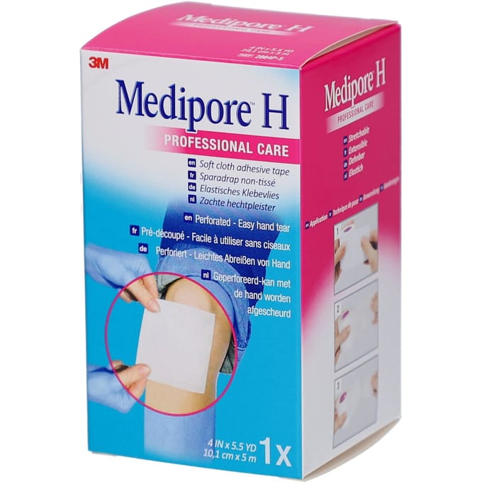 3M Medipore High Adhesion Perforated 10cmx5m 1 Pleister