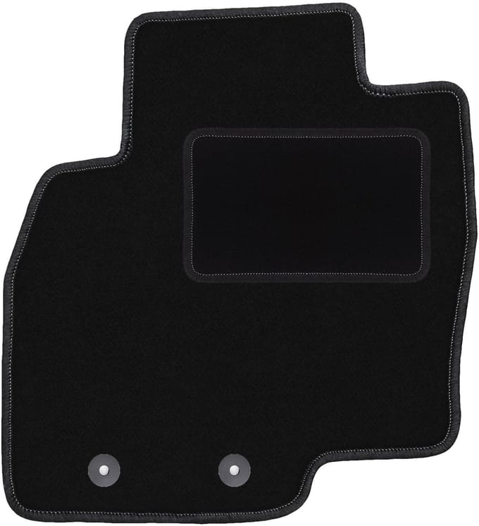 Bestuurdersmat zwart voor: Mitsubishi Grandis minivan (2004-2010)