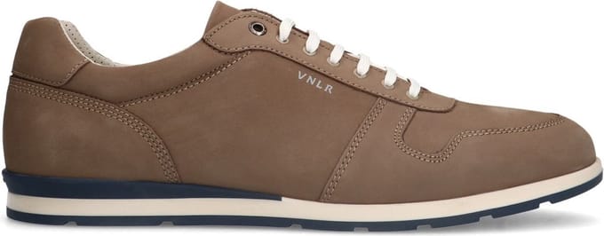 Van Lier - Heren - Taupe Diego Nubuck sneakers - Maat 41